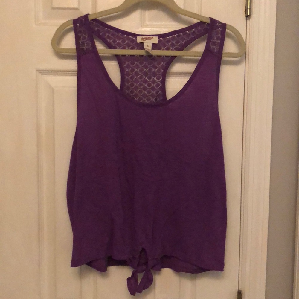 Razorback tank top